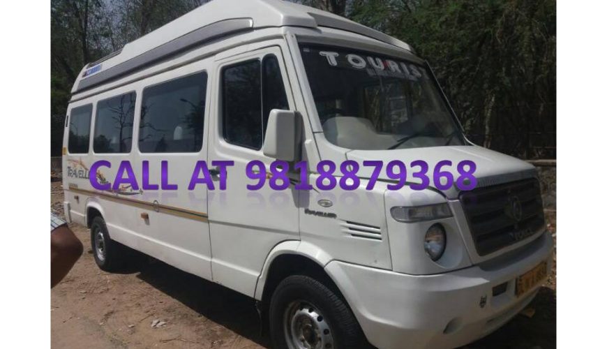 9 seater tempo traveller images
