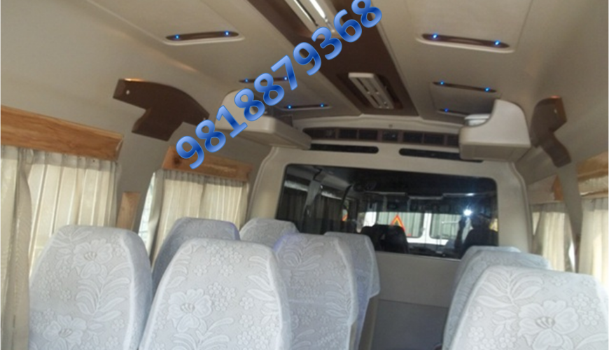9 seater tempo traveller on rent