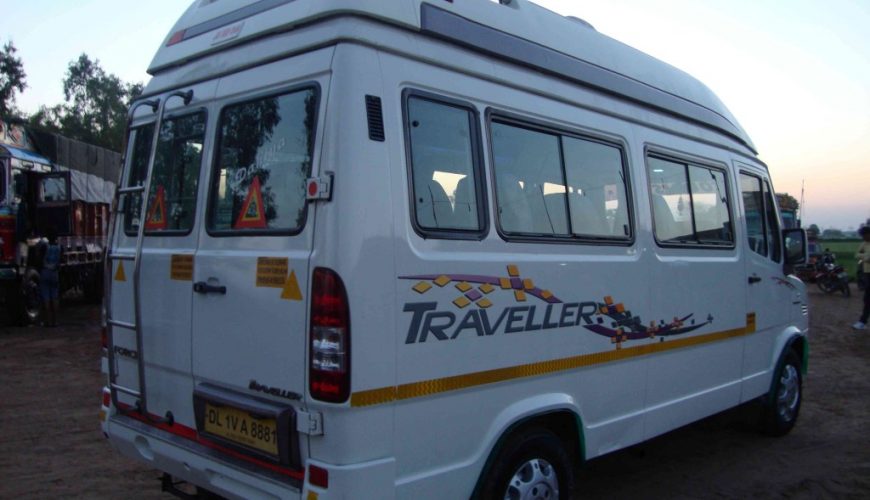 12 seater tempo traveller for rent