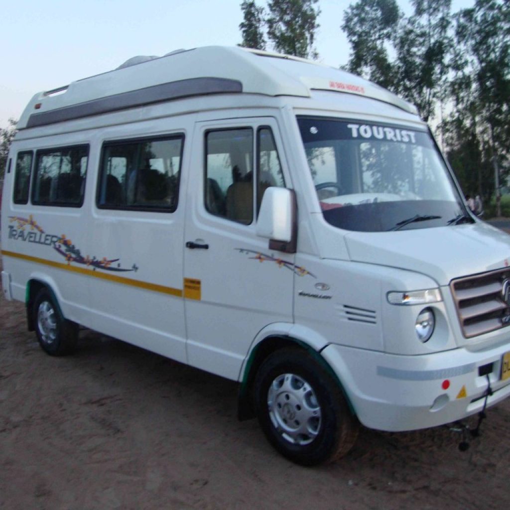 tempo traveller images 12 seater