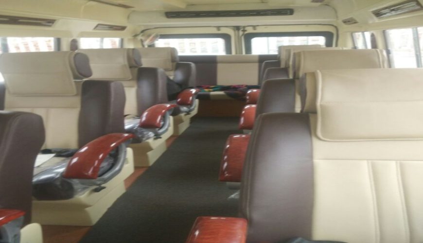 9 seater tempo traveller rent in delhi